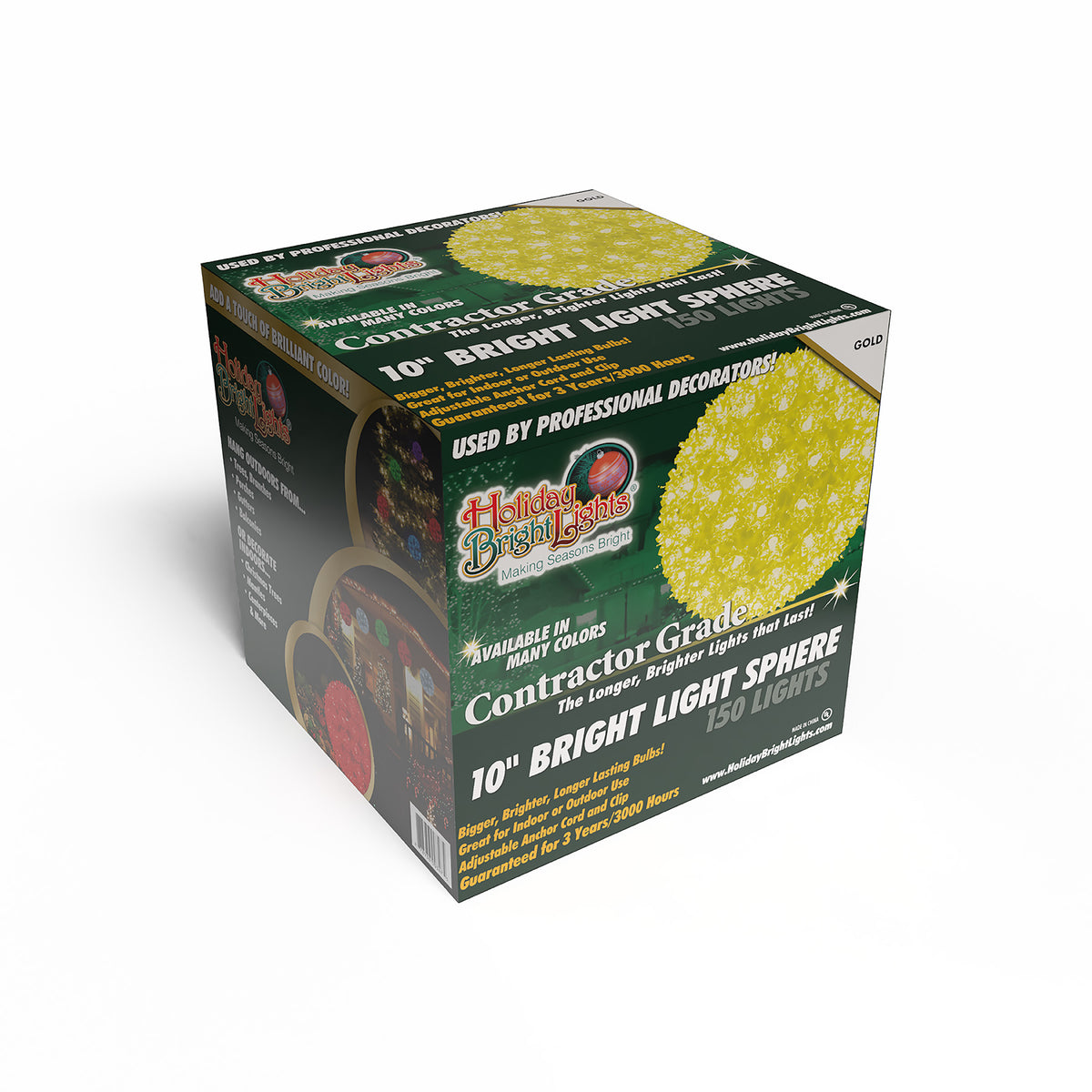 10" Incandescent 150L Starlight Spheres (Retail Box)