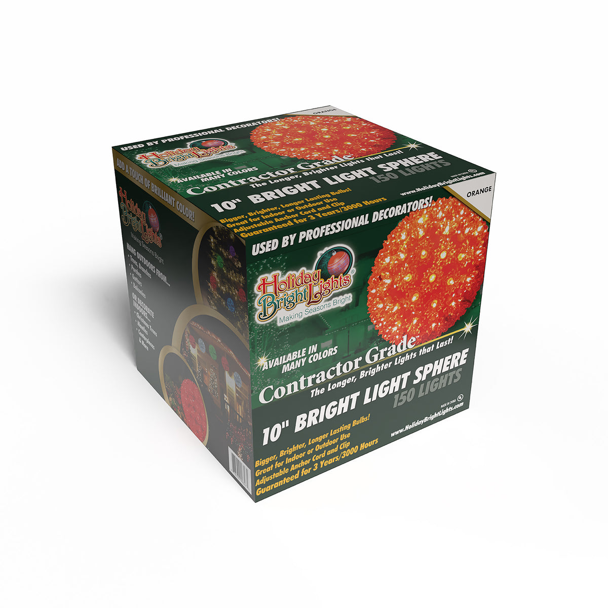 10" Incandescent 150L Starlight Spheres (Retail Box)