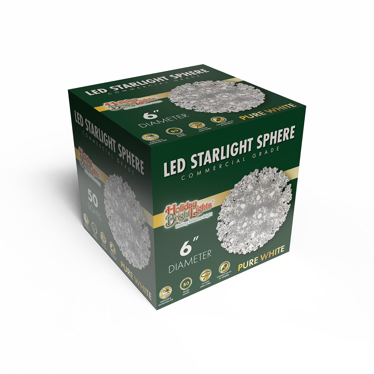 6" 50L Starlight Spheres (Retail Box)