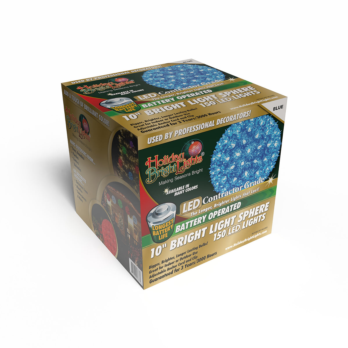 10" 150L Battery Operated Starlight Spheres (Retail Box)