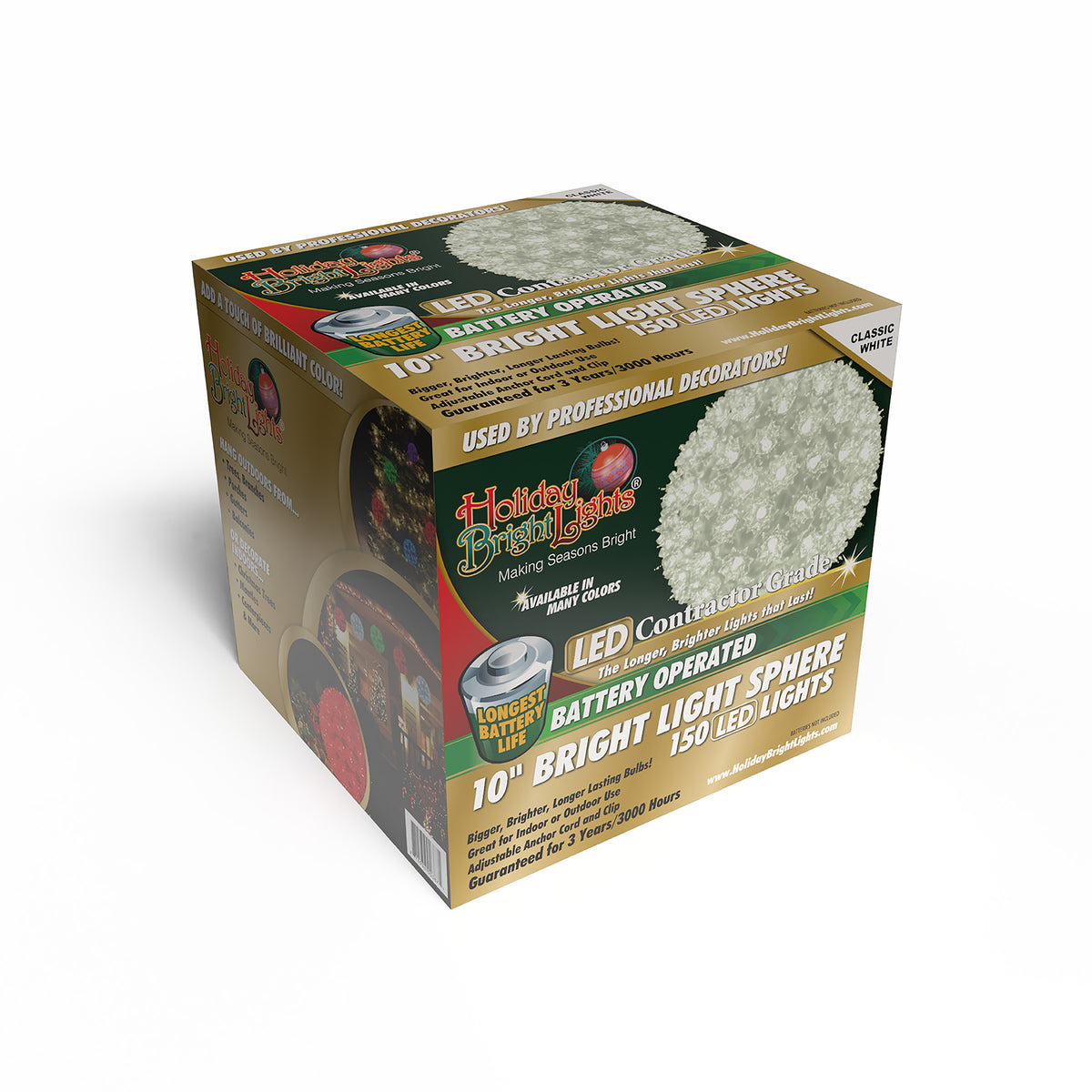 10" 150L Battery Operated Starlight Spheres (Retail Box)
