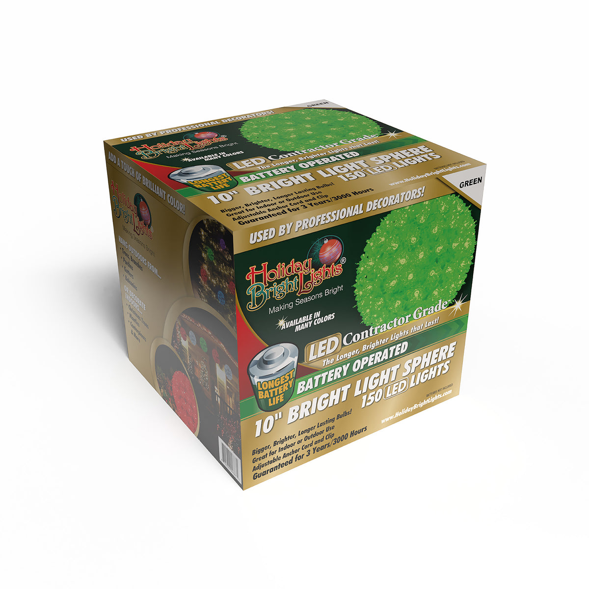 10" 150L Battery Operated Starlight Spheres (Retail Box)