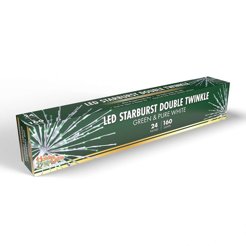 24" Starlight Burst Deluxe Double Twinkle (Retail Box)