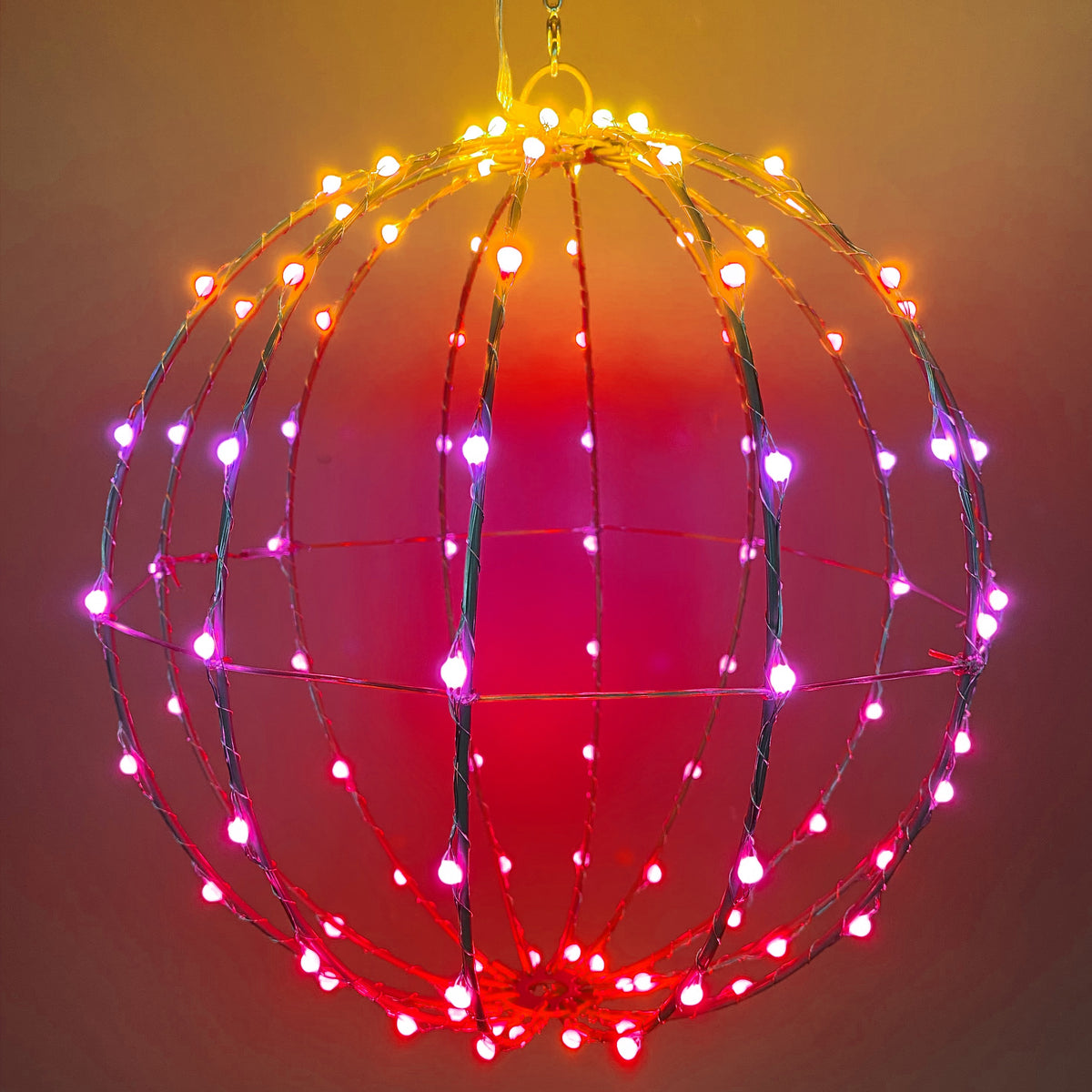 12" Foldable Silver Spheres (Retail Box)