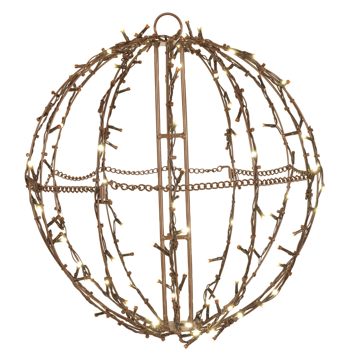 15" Foldable Brown Spheres (Retail Box)