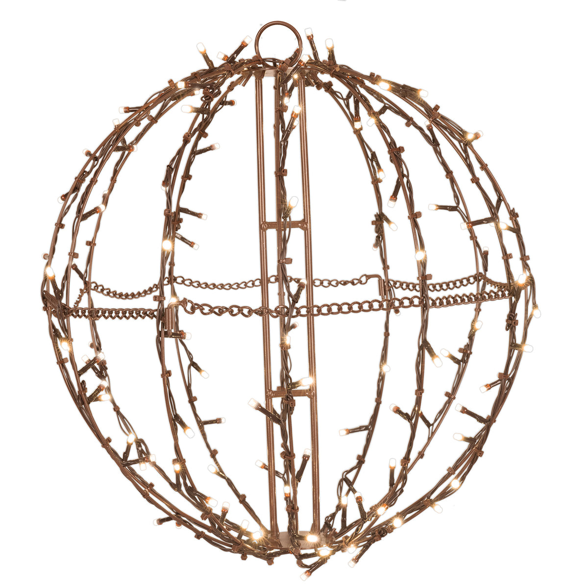 15" Foldable Brown Spheres (Retail Box)