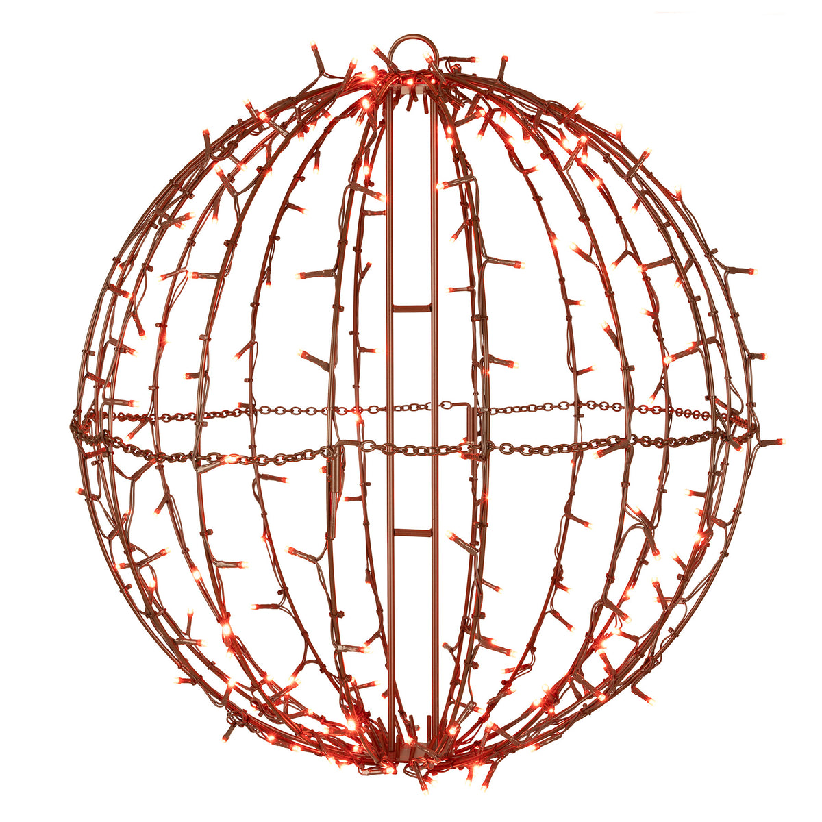 20" Foldable Brown Spheres (Retail Box)