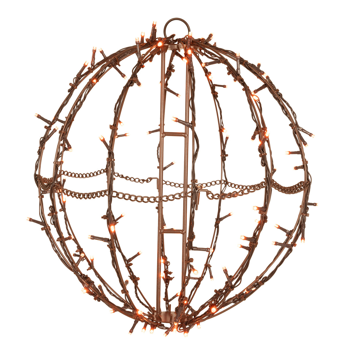 15" Foldable Brown Spheres (Retail Box)