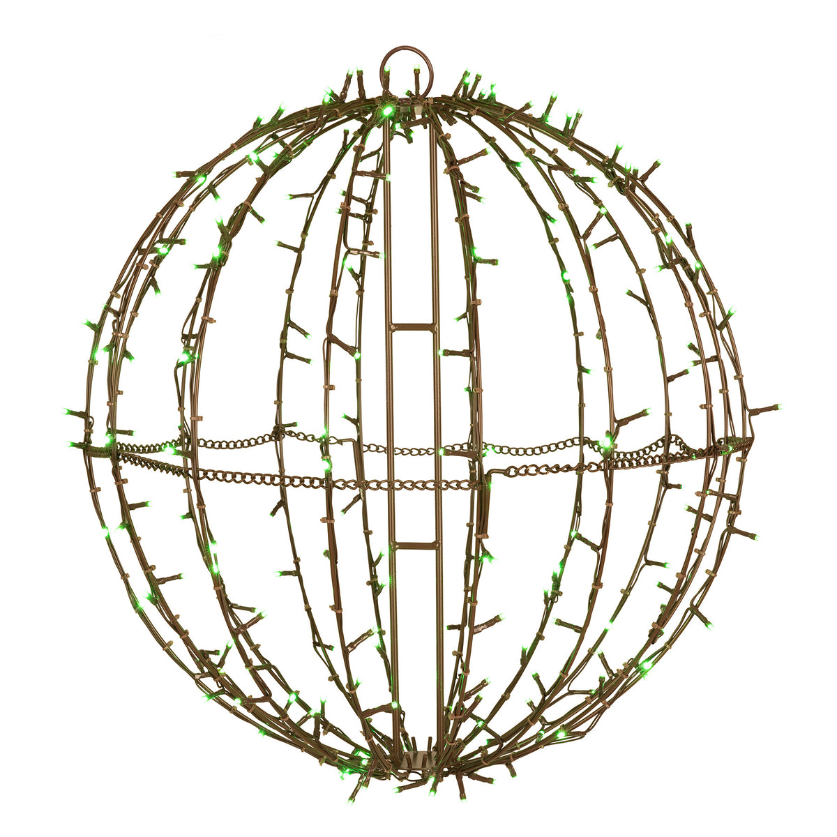 20" Foldable Brown Spheres (Retail Box)