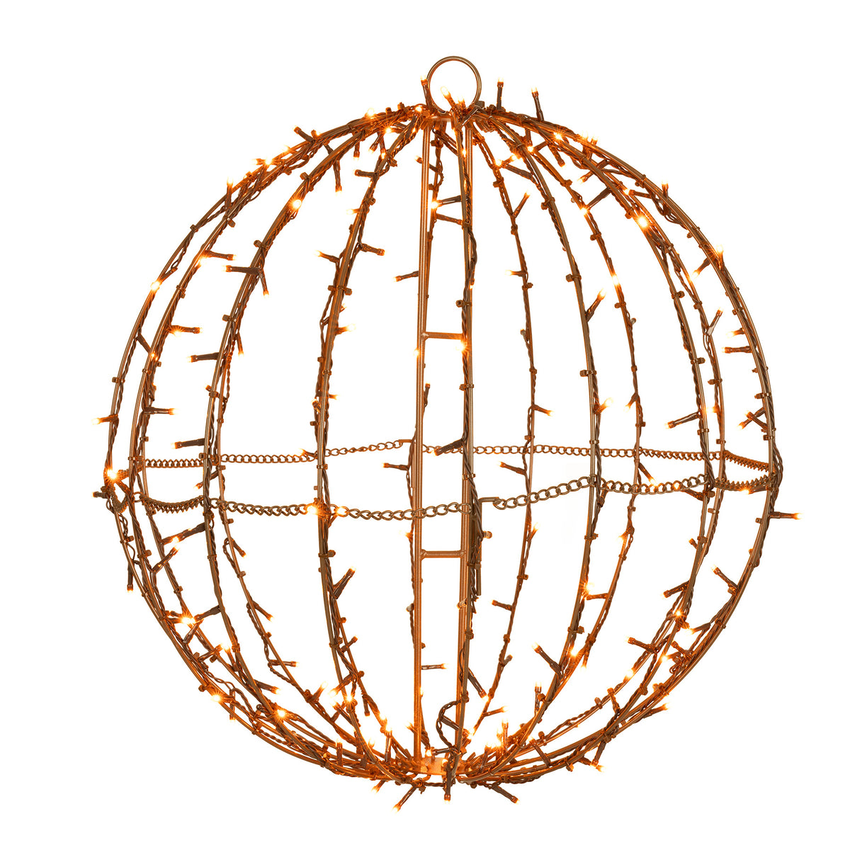 20" Foldable Brown Spheres (Retail Box)