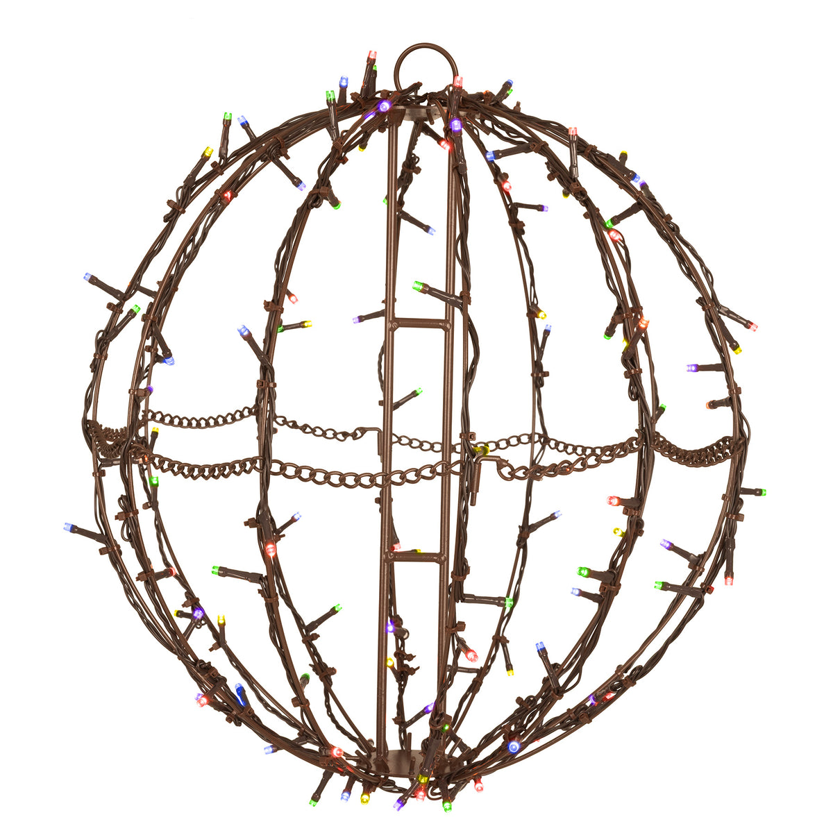 15" Foldable Brown Spheres (Retail Box)