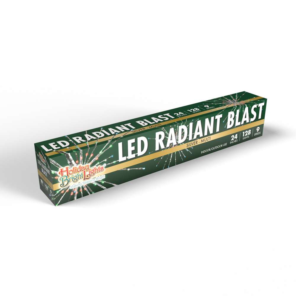 24" Radiant Blast w/ Silver Wrap (Retail Box)