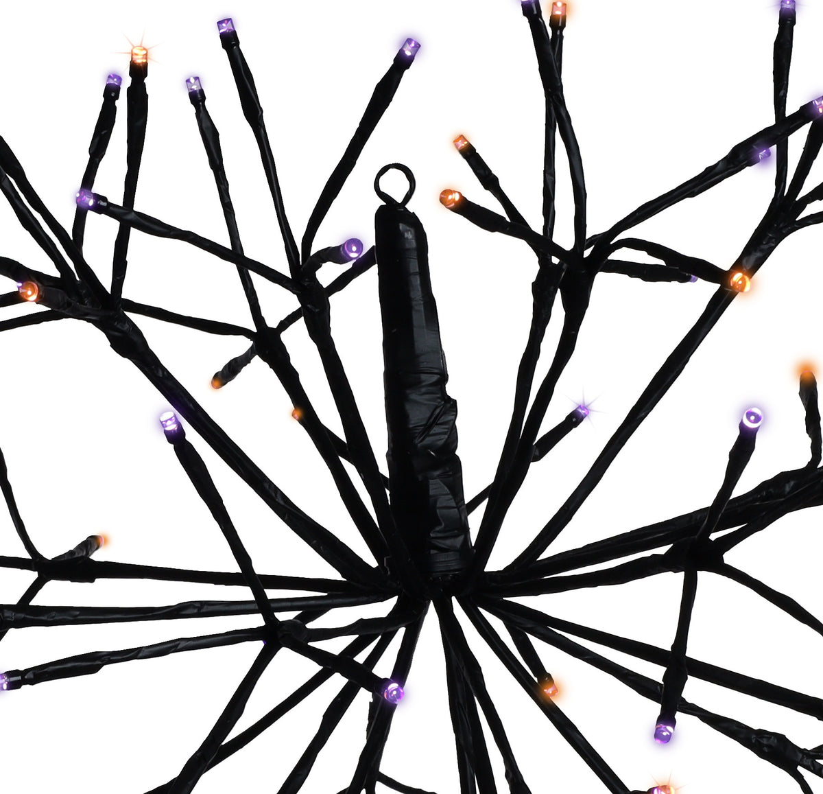 16" Double Twinkle Shimmering Spheres (Black Wrap)