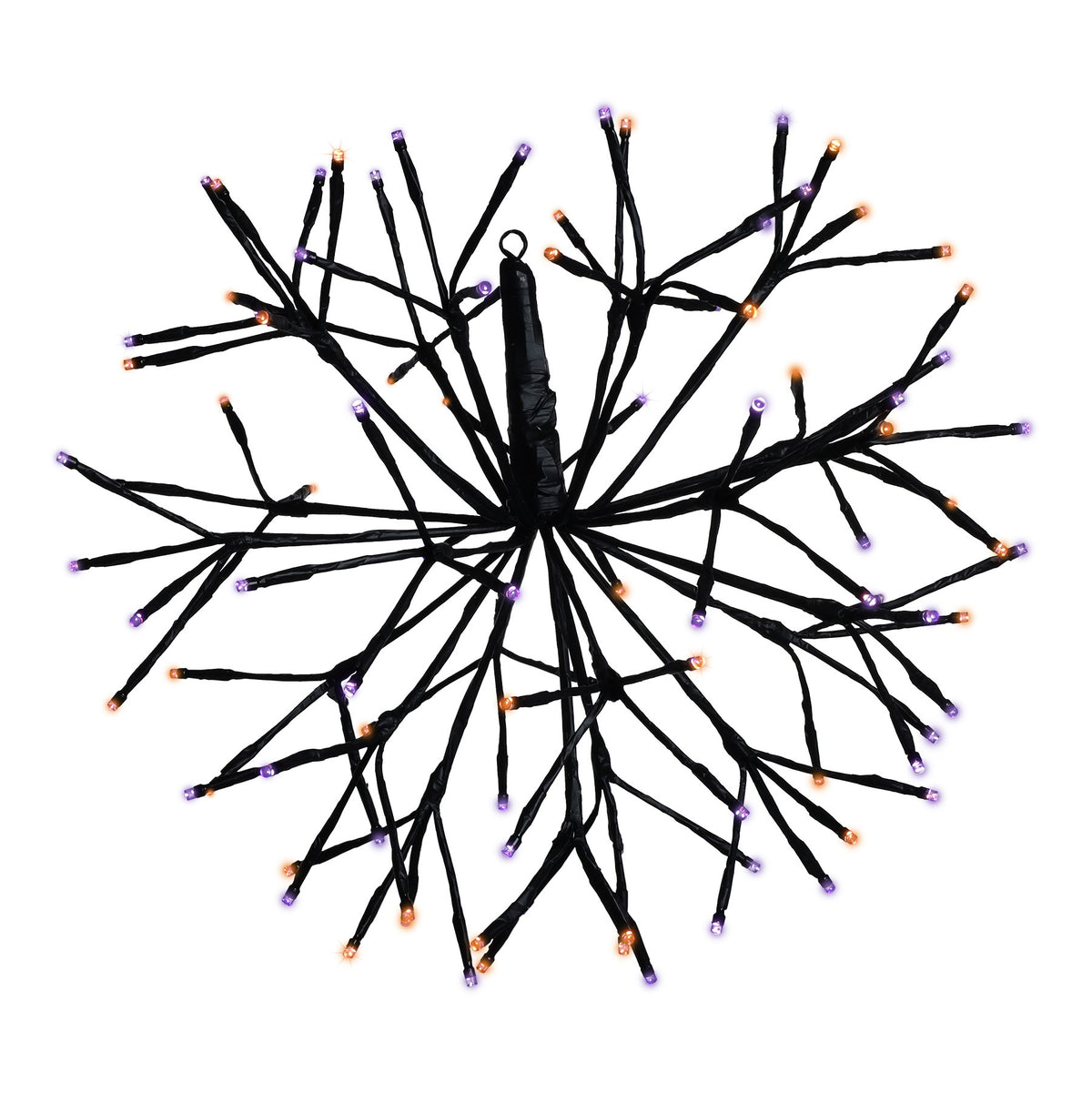 16" Double Twinkle Shimmering Spheres (Black Wrap)