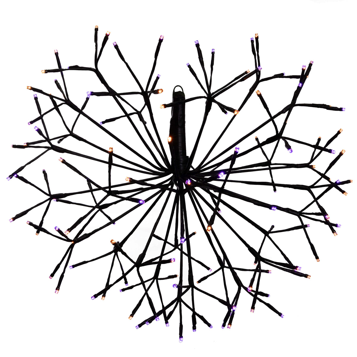20" Double Twinkle Shimmering Spheres (Black Wrap)