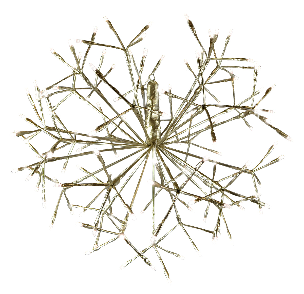 20" Twinkle Shimmering Spheres (Gold Wrap)