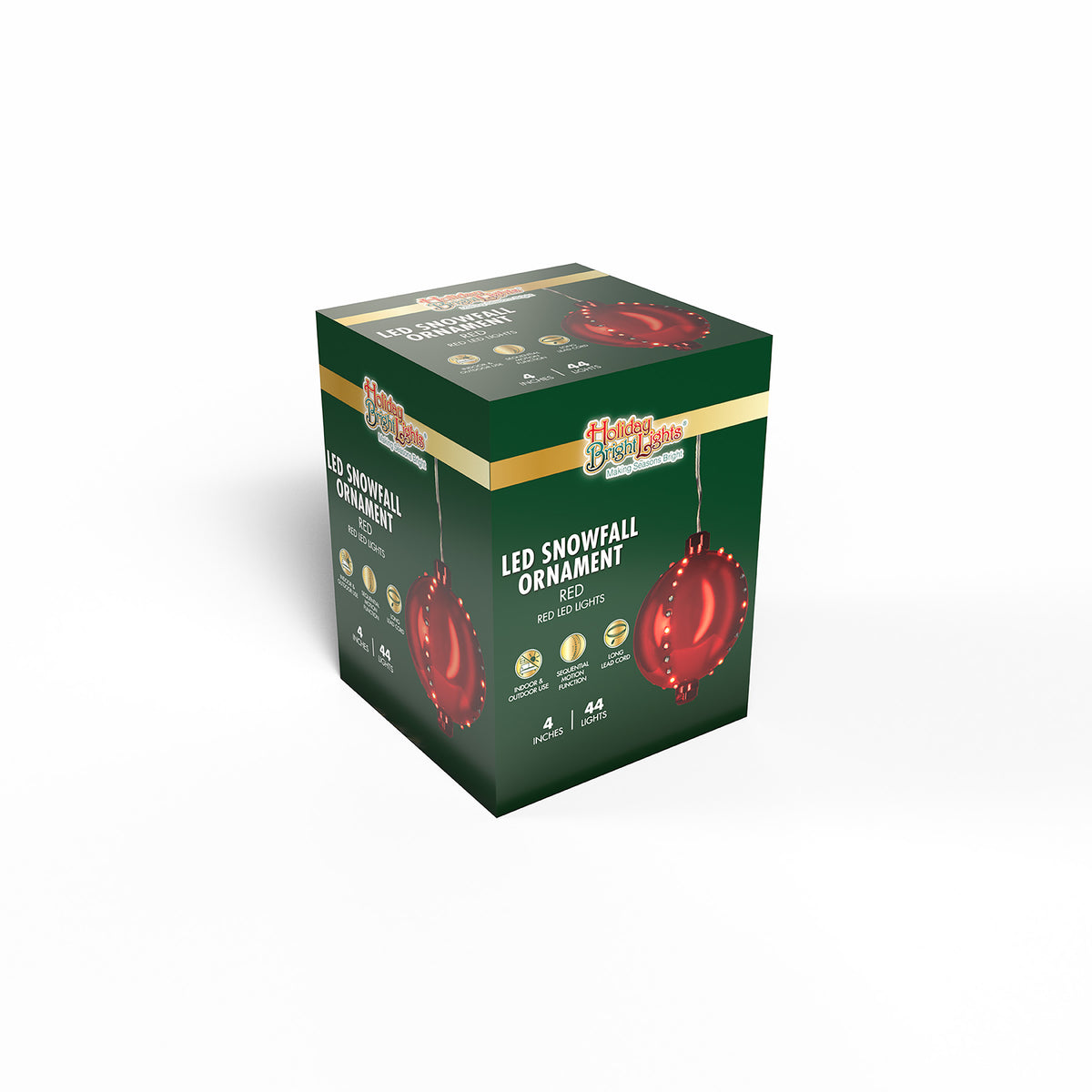 4" Snowfall Ornament (Retail Box)