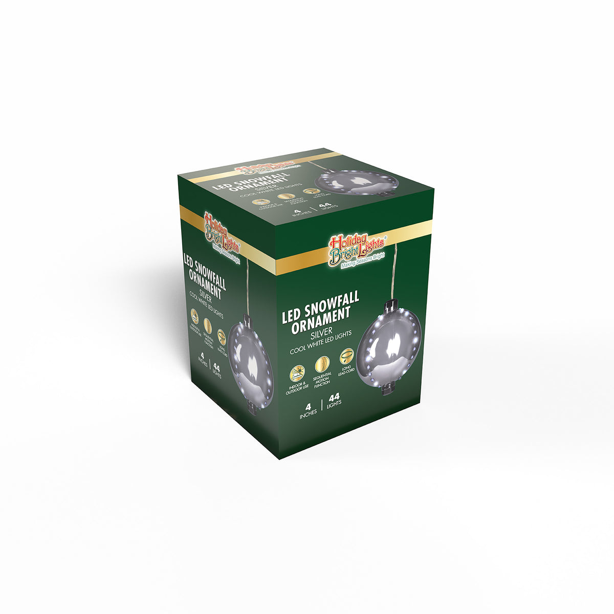 4" Snowfall Ornament (Retail Box)