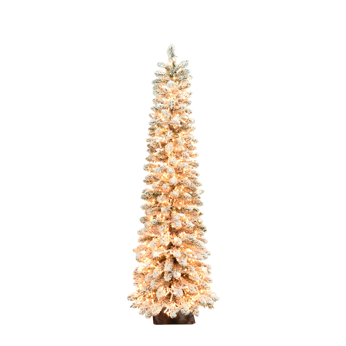 Snowy Alpine Christmas Tree