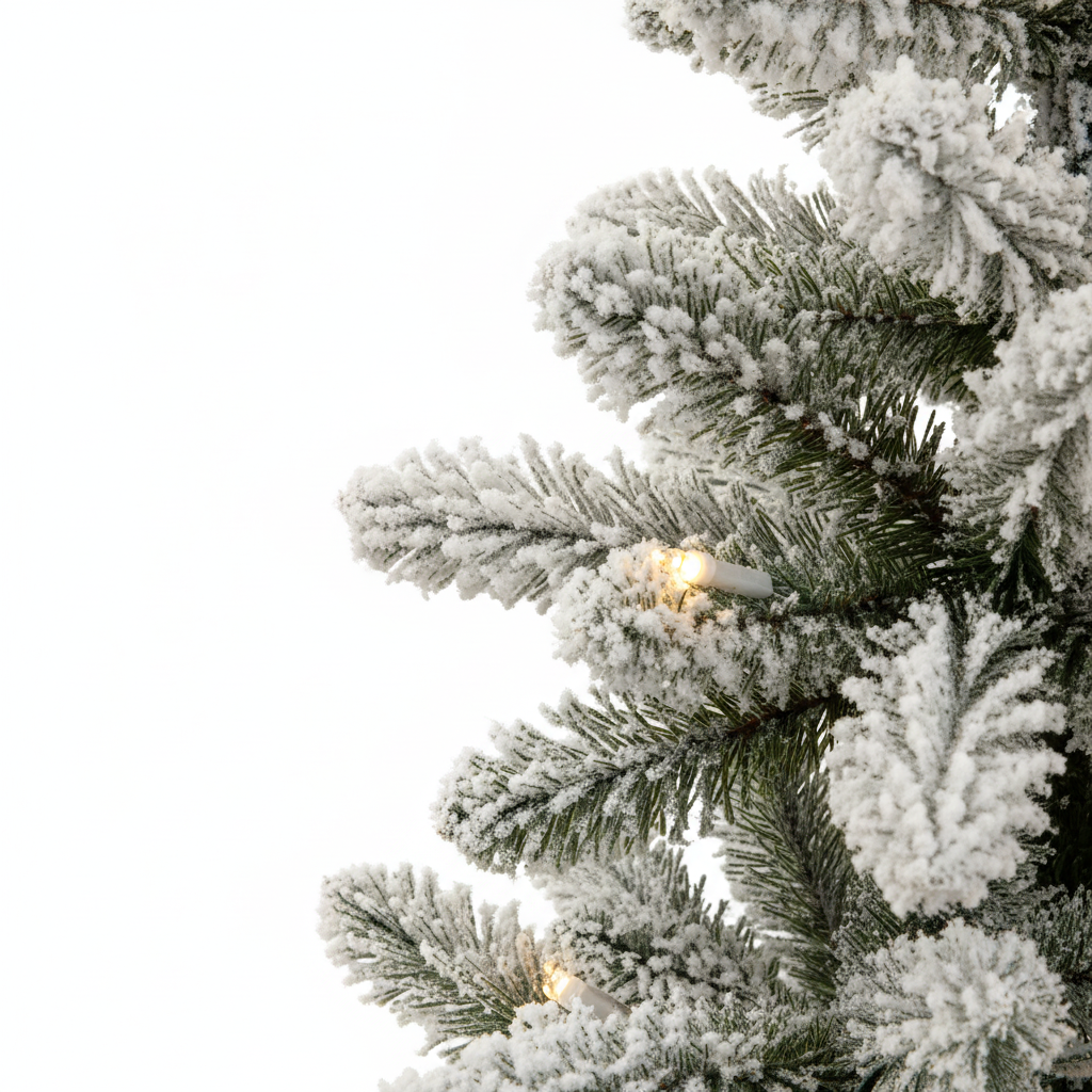 Snowy Aspen Pine Christmas Tree