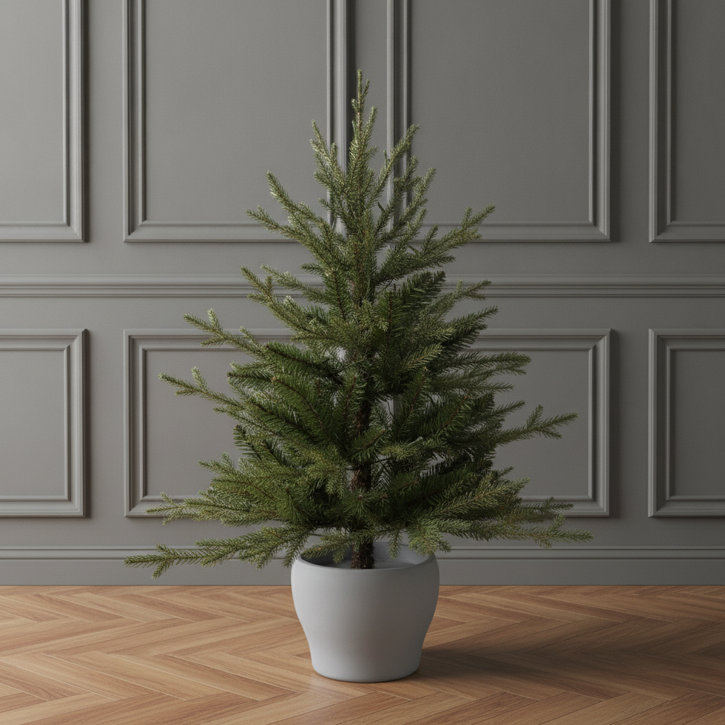 Potted Fraser Fir Christmas Tree