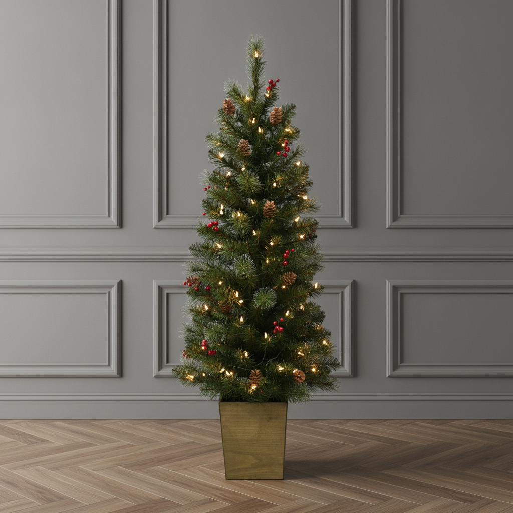 Mixed Pine Potted Christmas Tree