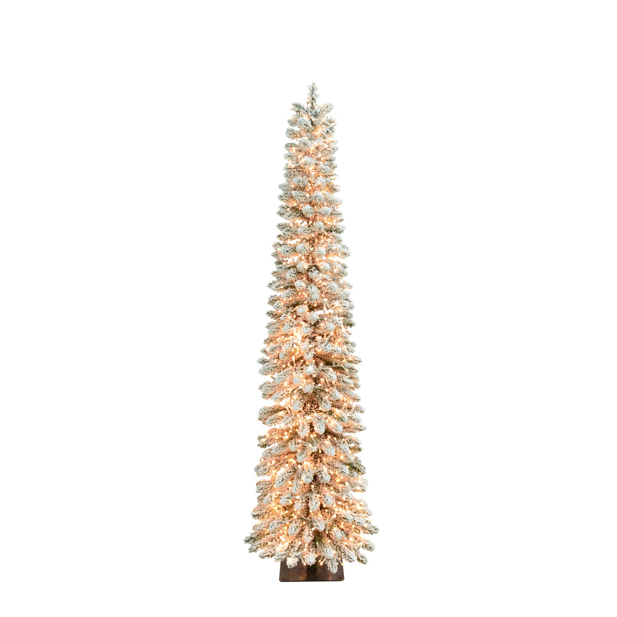 Snowy Alpine Christmas Tree