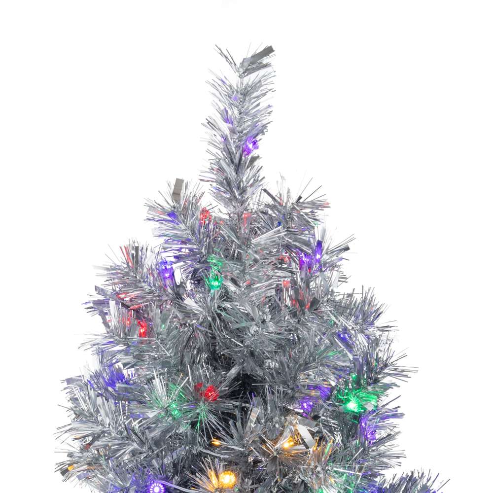 Silver Aluminum Christmas Tree