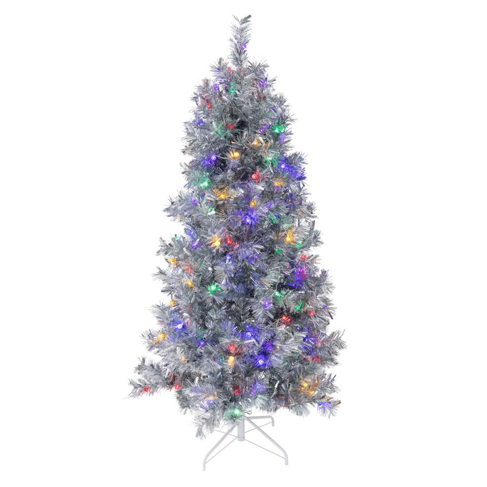 Silver Aluminum Christmas Tree