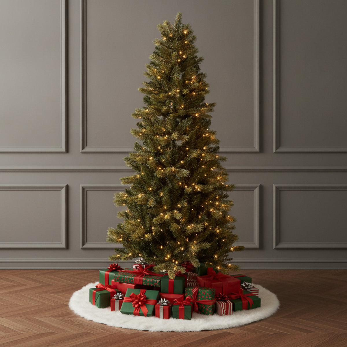 Sparkle Caycee Pine Christmas Tree