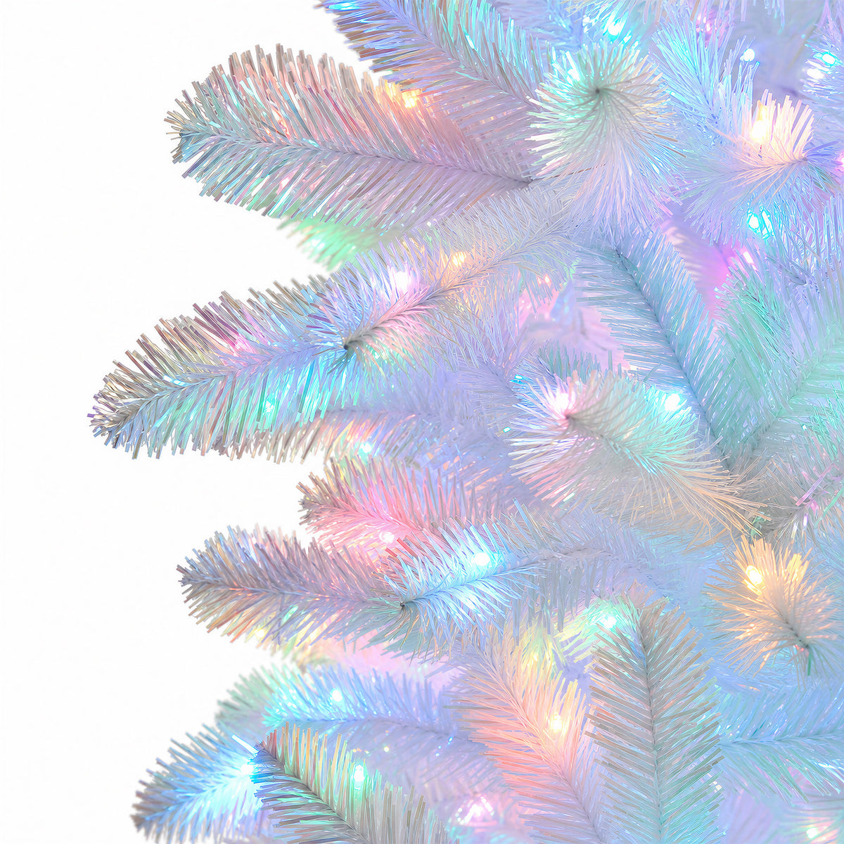 Pearl Layered Spruce Christmas Tree