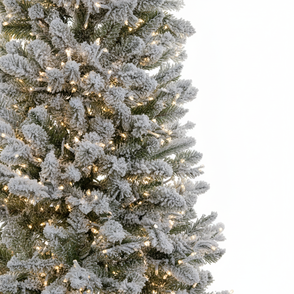 Snowy Aspen Pine Christmas Tree