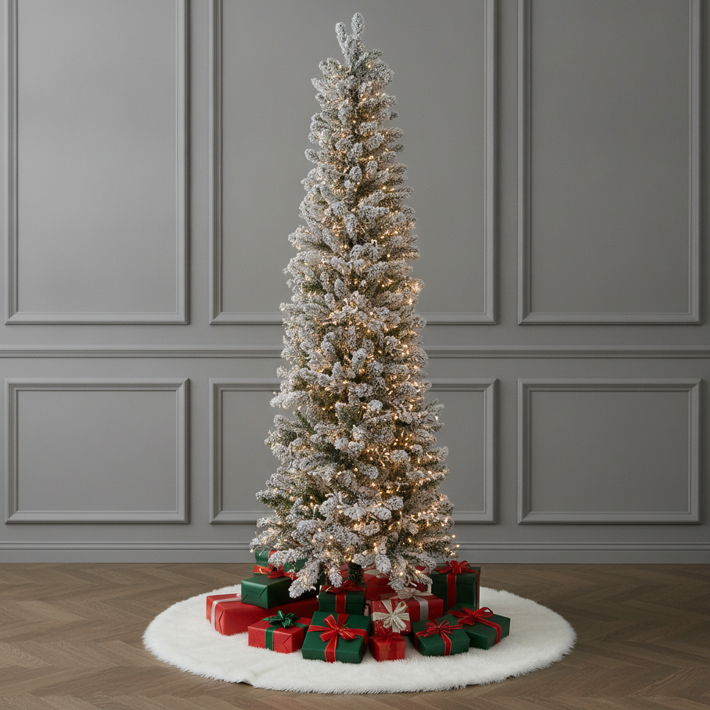 Snowy Aspen Pine Christmas Tree