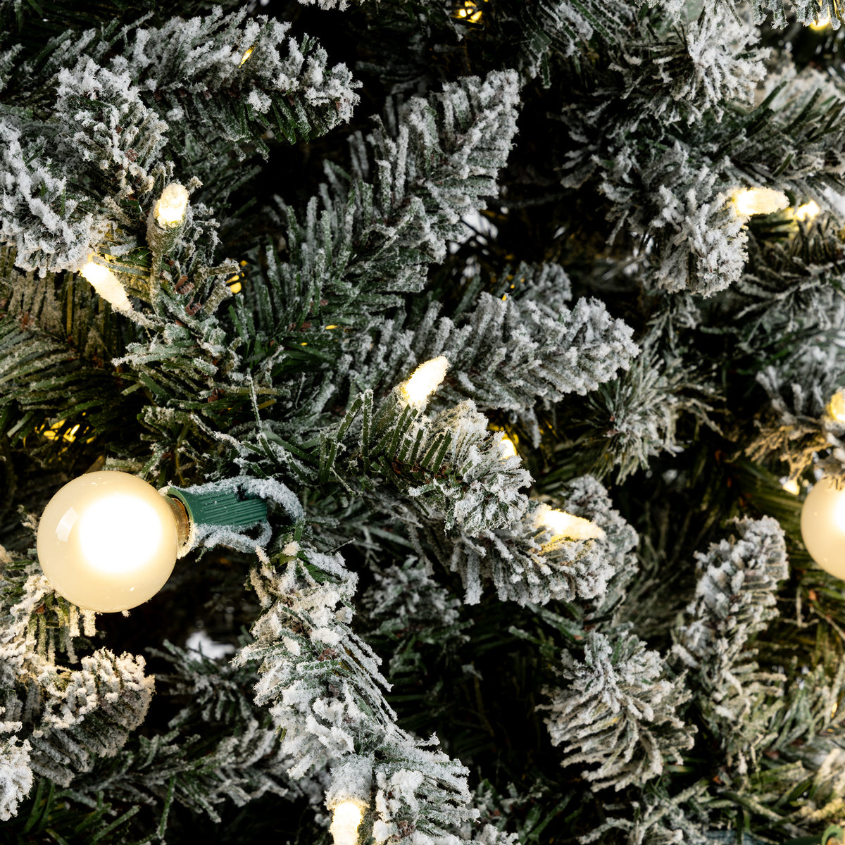Slim Snowy Tahoe Pine Christmas Tree