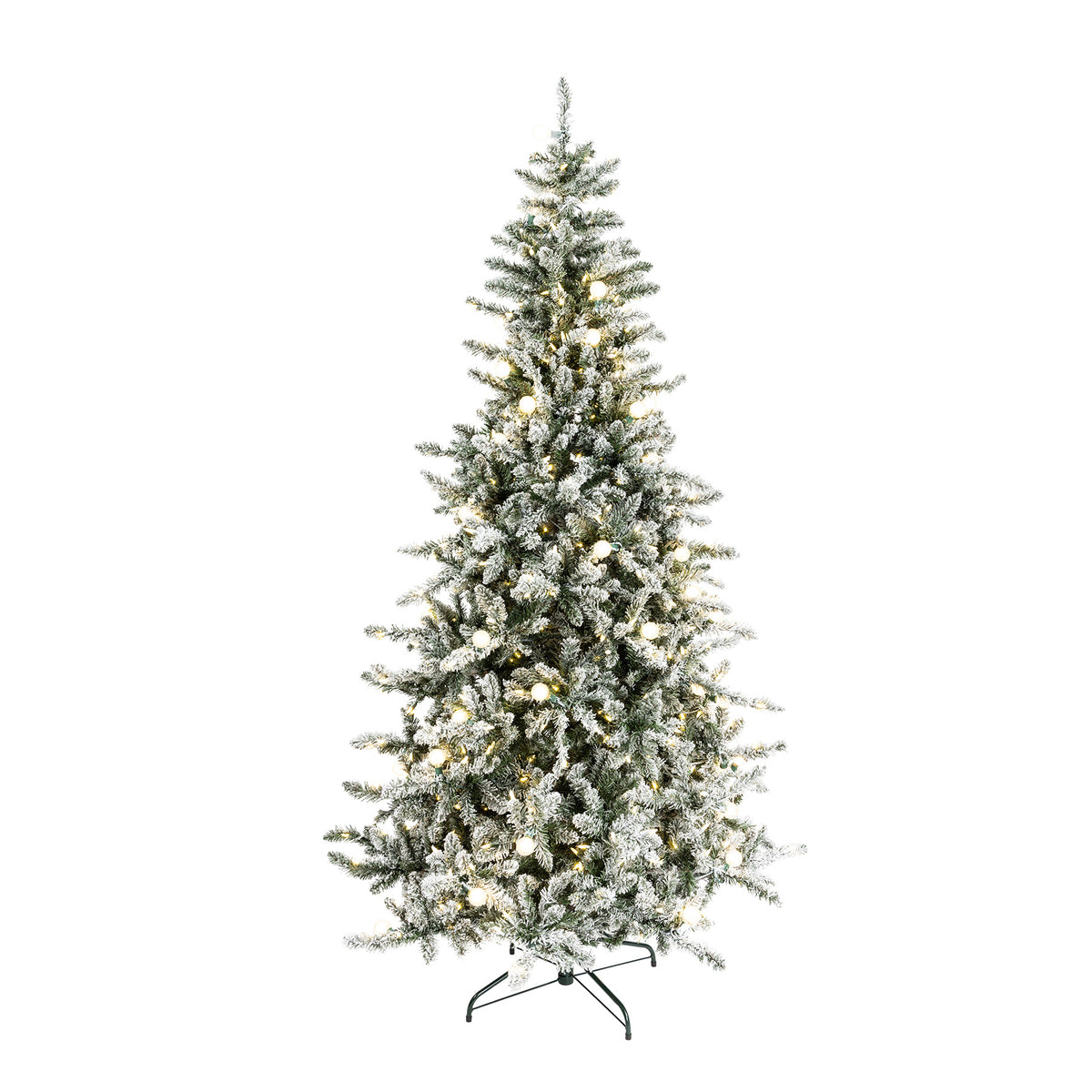 Slim Snowy Tahoe Pine Christmas Tree