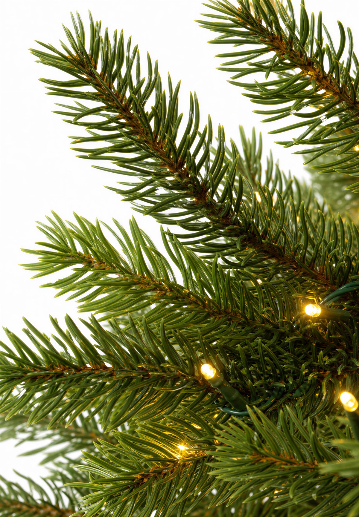 Slim Alaskan Pine Christmas Tree