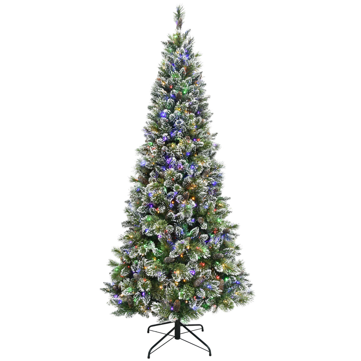 Shimmering Pine Slim Christmas Tree