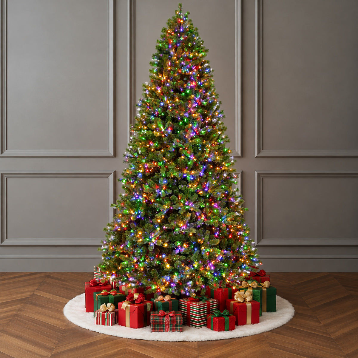 Sparkle Colorado Fir Slim Christmas Tree