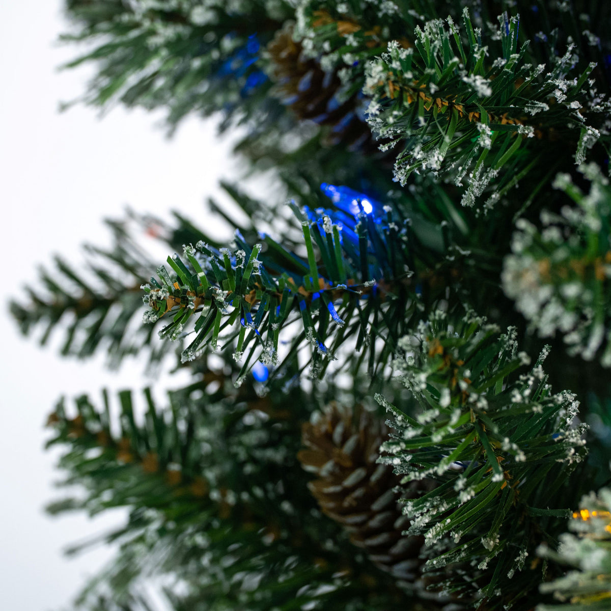 Glittery Bristol Pine Christmas Tree