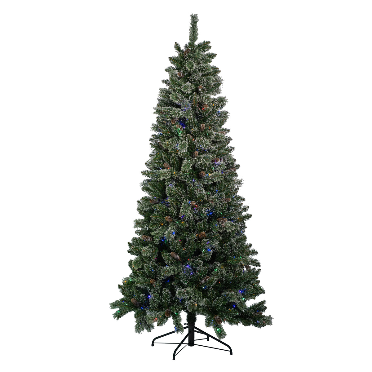 Glittery Bristol Pine Christmas Tree