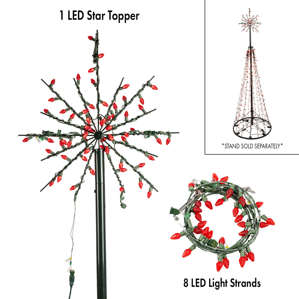 Star Topper for 9ft Tree of Lights Frame