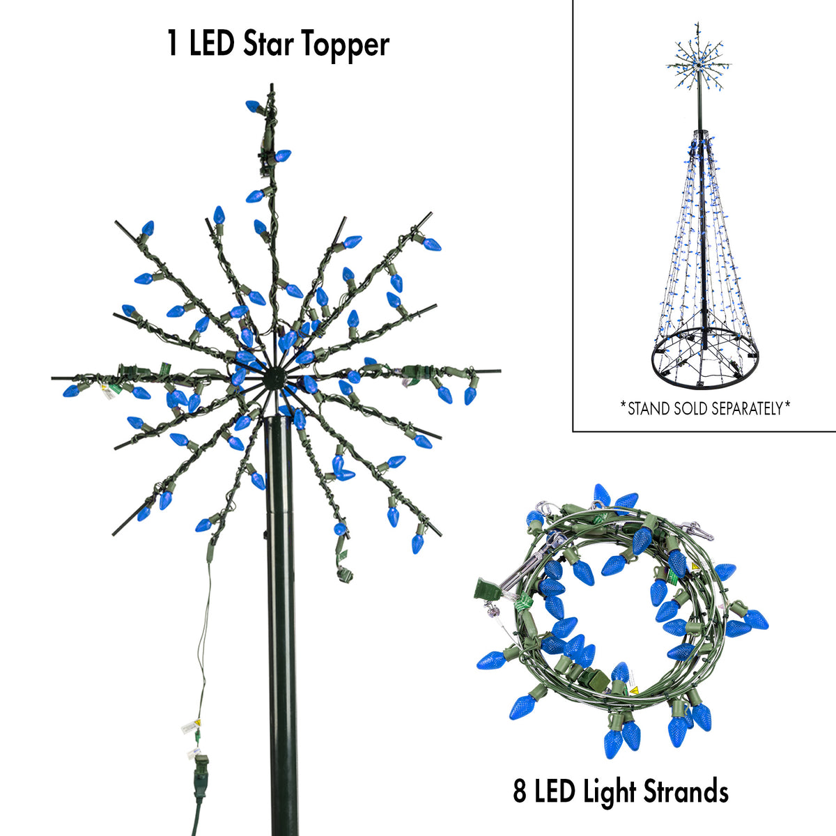 Star Topper for 12ft Tree of Lights Frame