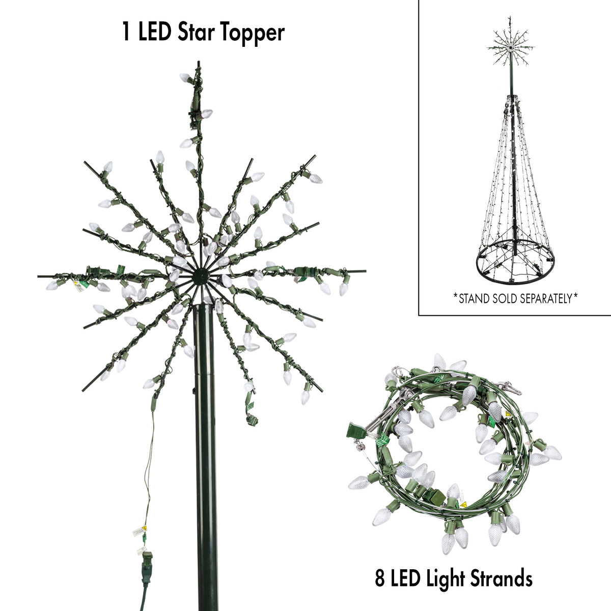 Star Topper for 12ft Tree of Lights Frame