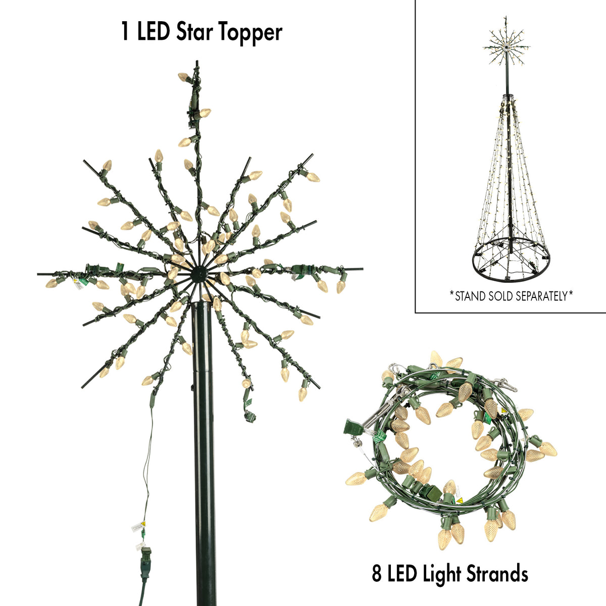 Star Topper for 12ft Tree of Lights Frame