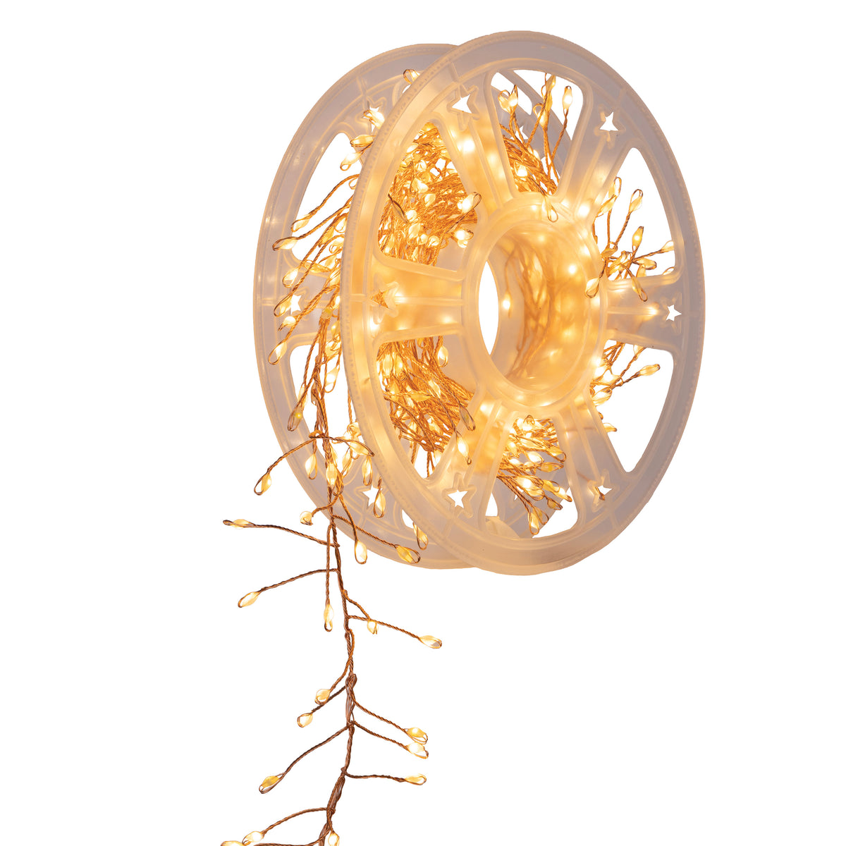 10ft Cluster Garland w/ Copper Wire (Reel)
