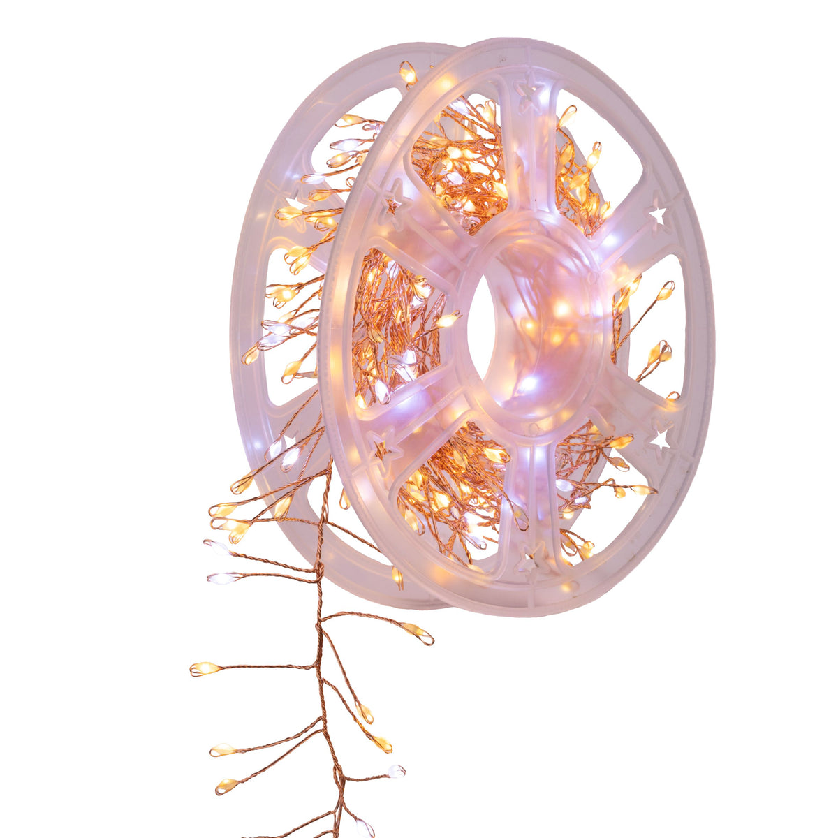 10ft Cluster Garland w/ Copper Wire (Reel)