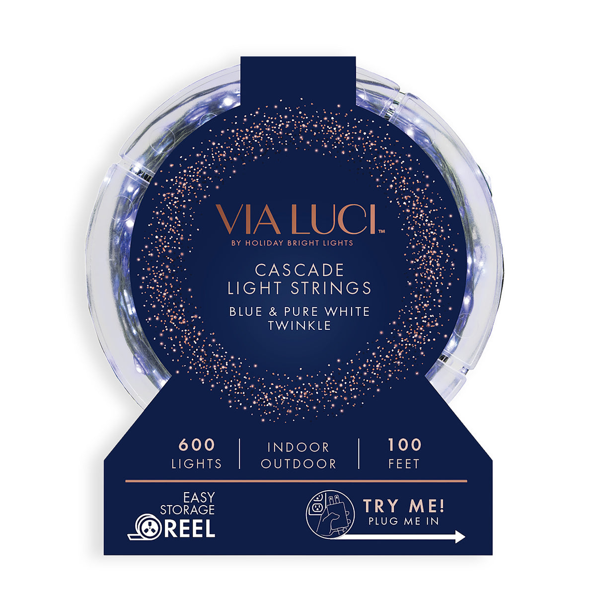 100ft Cascade Lights (Reel)