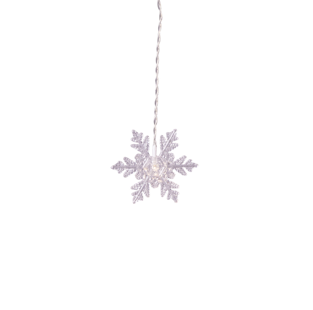36" Snowflake Icicle Lights
