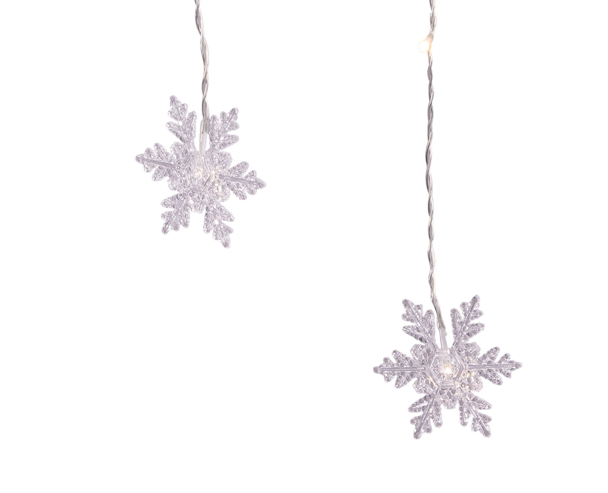 36" Snowflake Icicle Lights