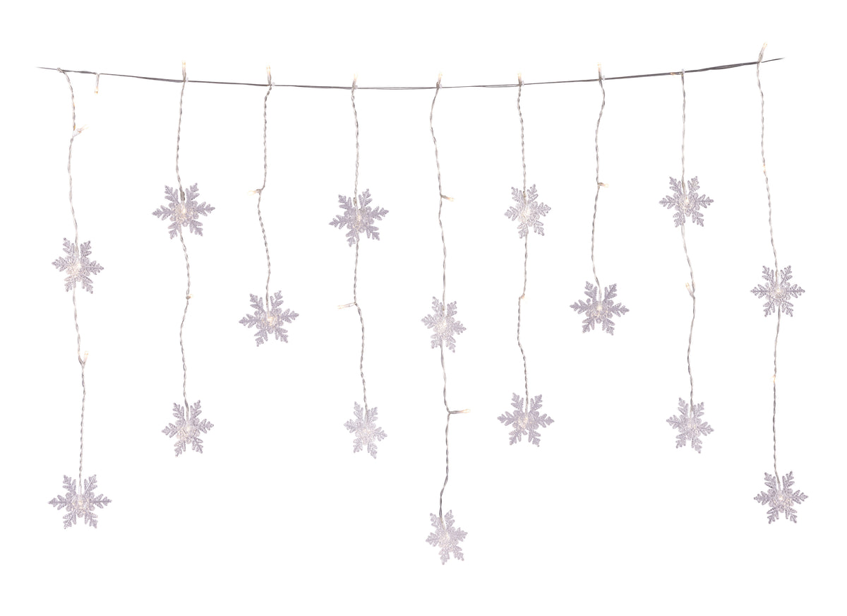 36" Snowflake Icicle Lights